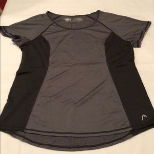 Black Athletic shirt. Dry fit